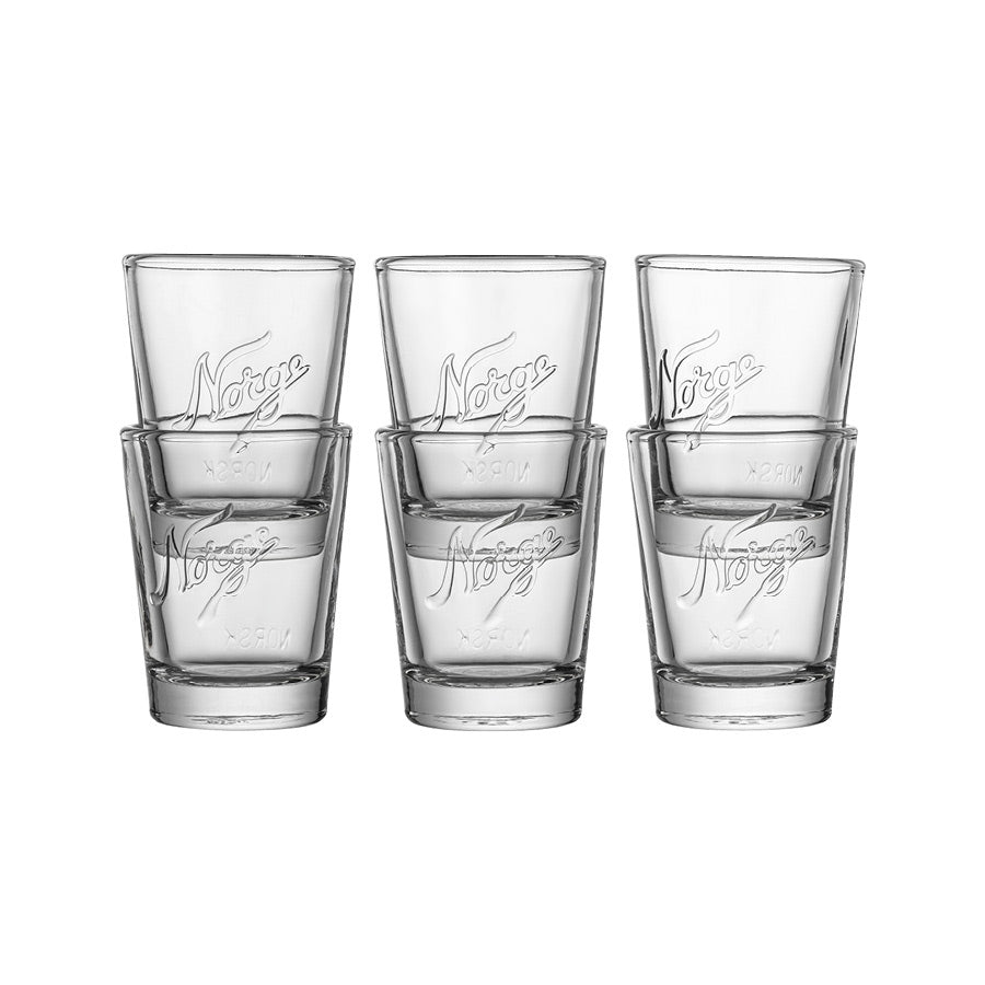 Norgesglasset Shotglass 6pk