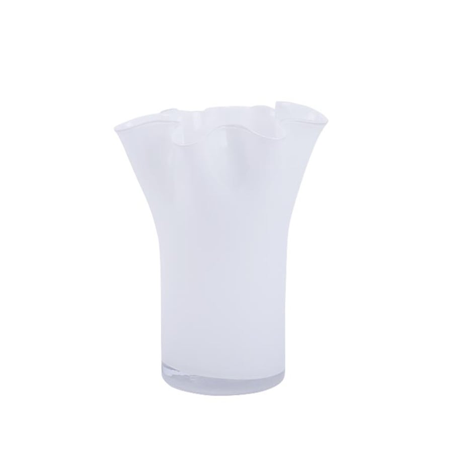 Nova Bold Tulipanvase 25cm Hvit