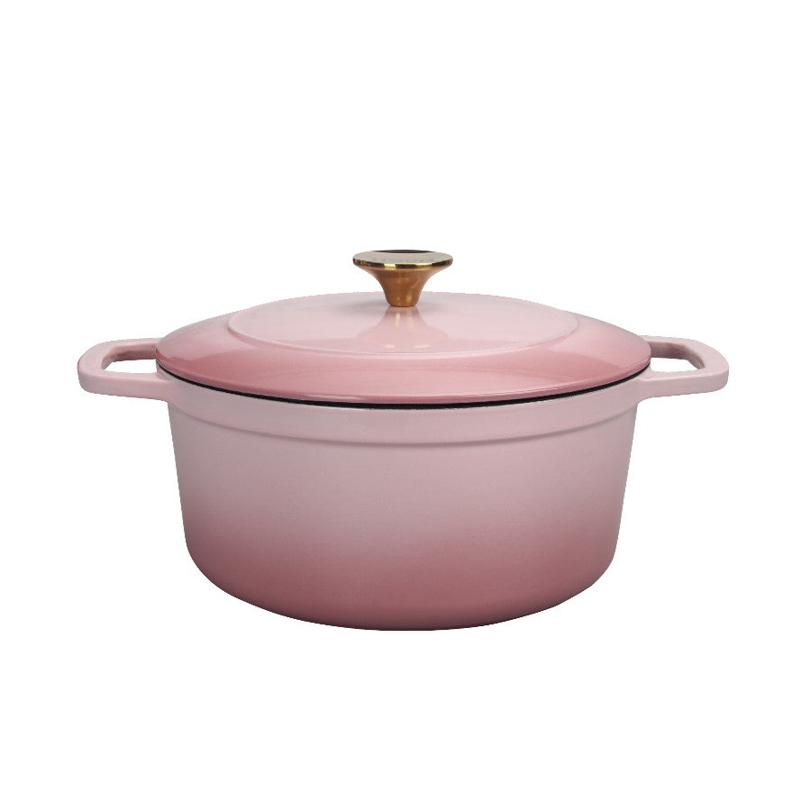 Nova Dynamic Støpejernsgryte 4,3L 24cm Rosa