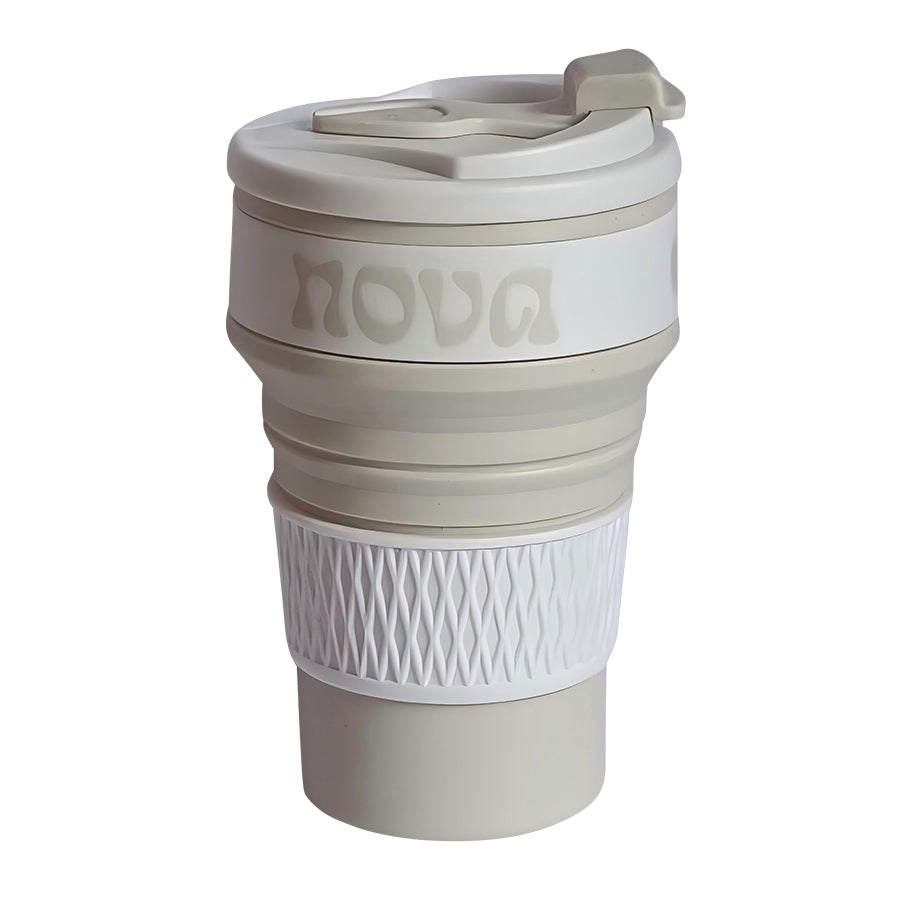 Nova Dynamic Sammenleggbar Kopp 350ml Creme
