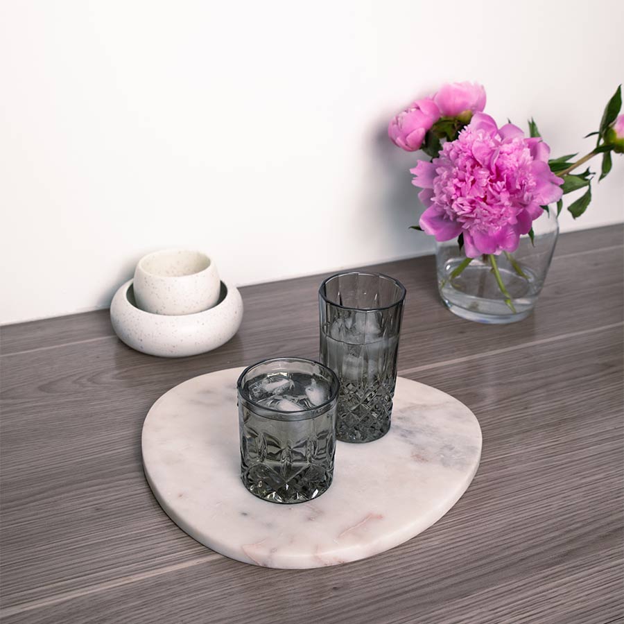 Nova Dynamic Longdrinkglass 30cl 4pk Grå