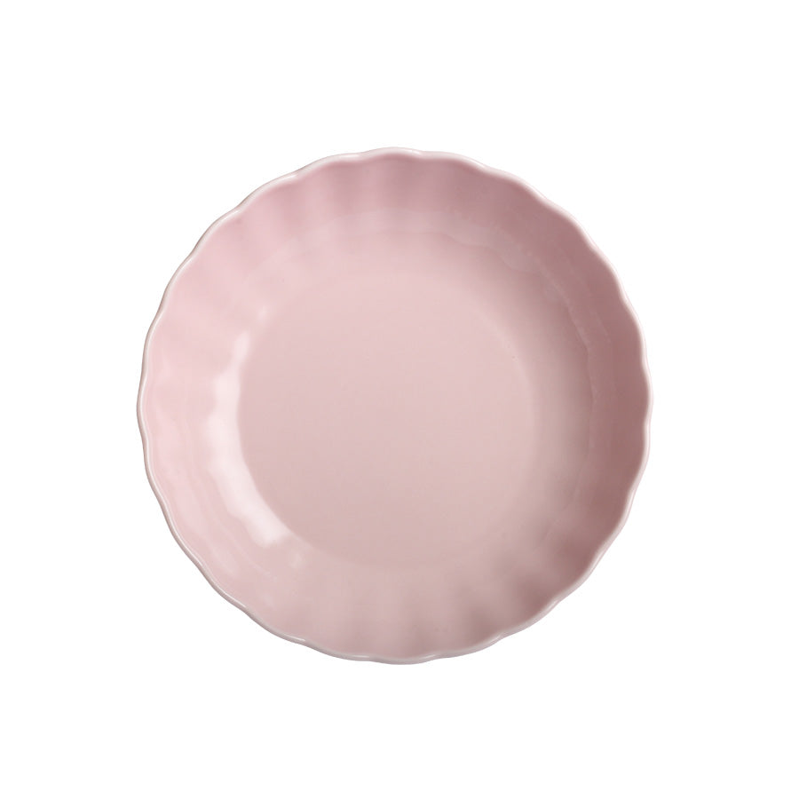 Nova Lilly dyp tallerken 20cm dus rosa, en myk og romantisk pastellfarge dyp tallerken perfekt for supper, pasta og småretter.