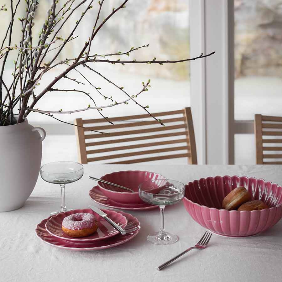 Nova Lilly Serveringsbolle 28cm Rosa