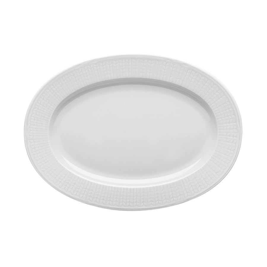 Rörstrand Swedish Grace Snø Ovalt Fat 32cm