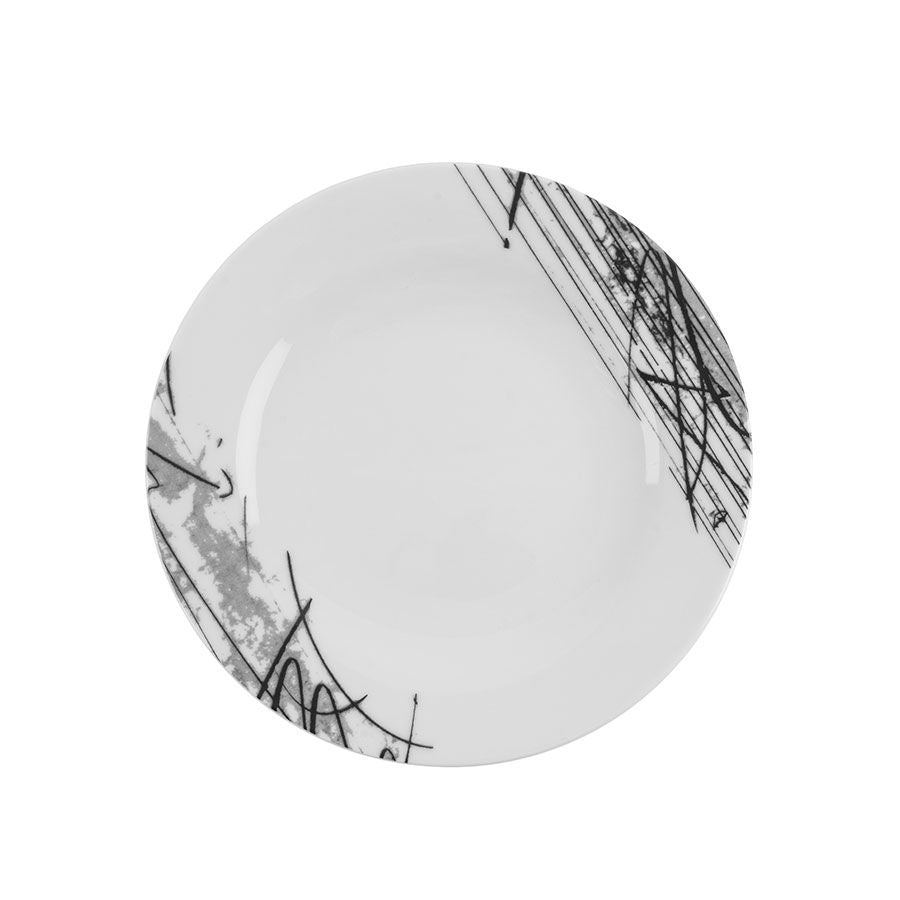 Porsgrunds Porselænsfabrik Partitur Tallerken Flat 22 cm
