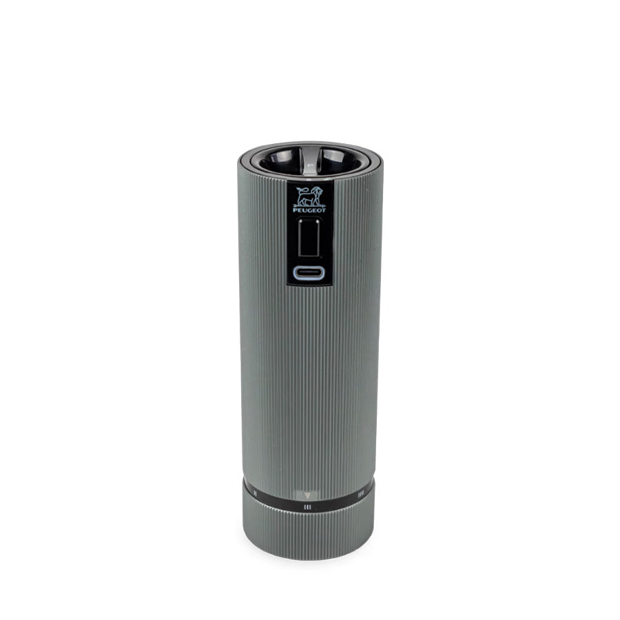 Peugeot Line Elektrisk Pepperkvern 15cm Aluminium Karbon
