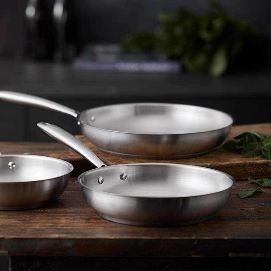 Roya Stekepanne Rustfritt Stål 24cm