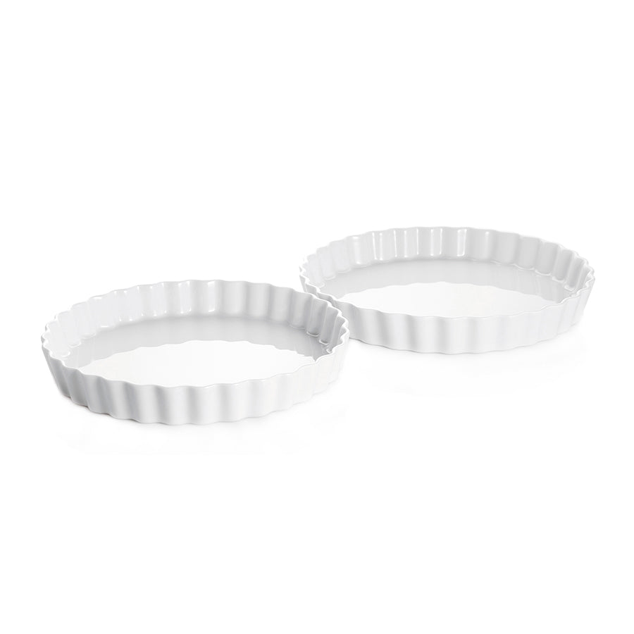 Pillivuyt Serie Originale Paiformer 2pk 25cm + 27cm Hvit