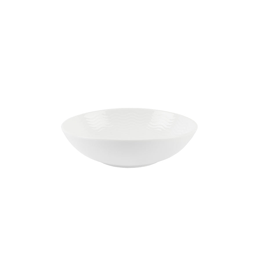 Porsgrunds Porselænsfabrik Bølge Hvitt Dessertskål 16 cm
