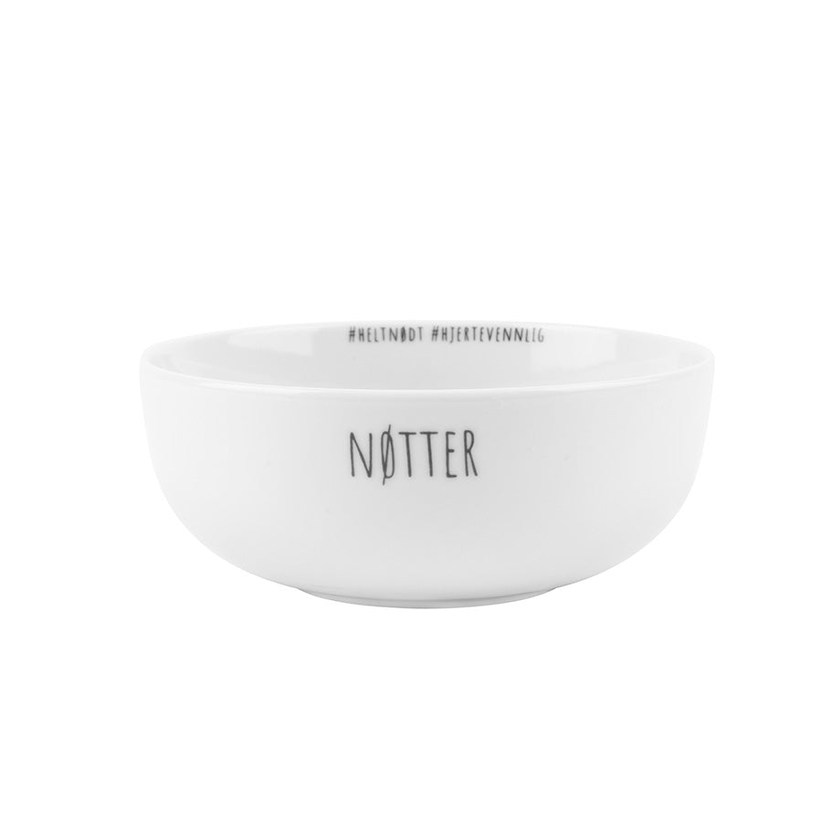 Porsgrunds Porselænsfabrik Hashtag Nøtteskål 14 cm