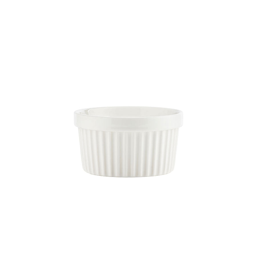 Porsgrunds Porselænsfabrik Ramekin m/Riller Hvit