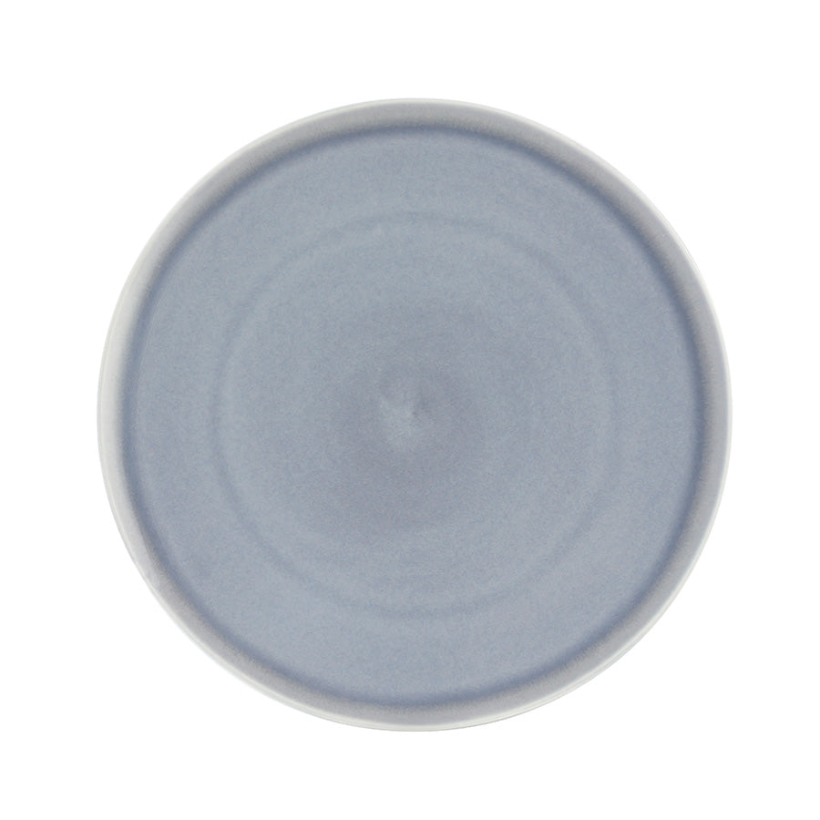 Porsgrunds Porselænsfabrik Ellie tallerken i Dusty Blue, 26,5 cm, med en elegant og dempet blåfarge, perfekt for borddekking.