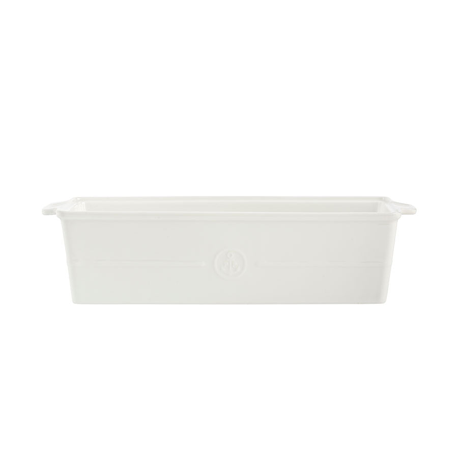 Porsgrunds Porselænsfabrik Ildfast Brødform Hvit 9x35cm 3L