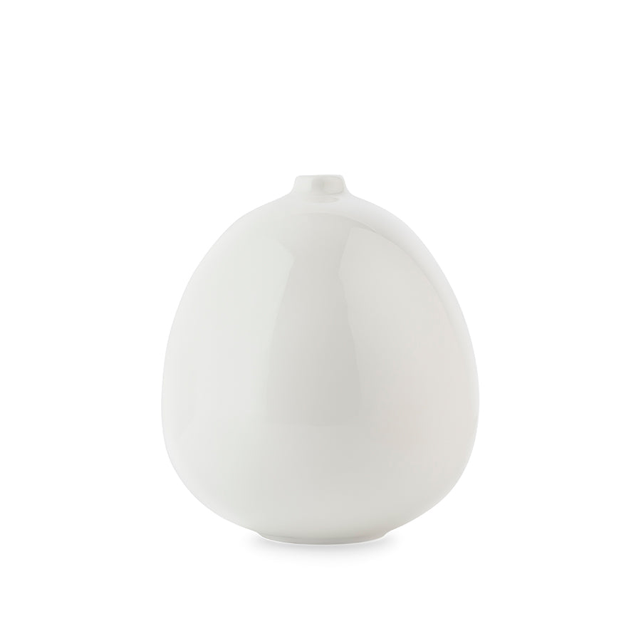 Nordic Living Vase 10,5x12cm Hvit