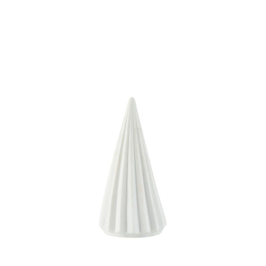 Porsgrunds Porselænsfabrik Nordic Winter Juletre 15cm Hvit