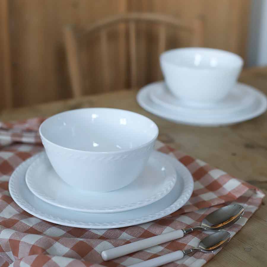 Porsgrunds Porselænsfabrik Pors Bolle 21cm Hvit