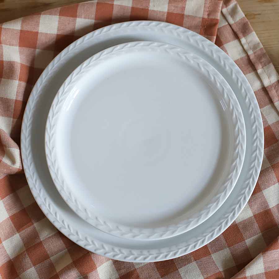 Porsgrunds Porselænsfabrik Pors Tallerken 21cm Hvit