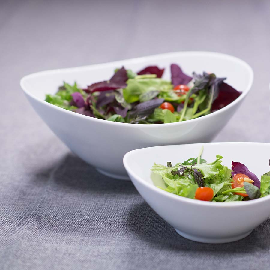 Porsgrunds Porselænsfabrik Sense Oval Salatbolle 27cm