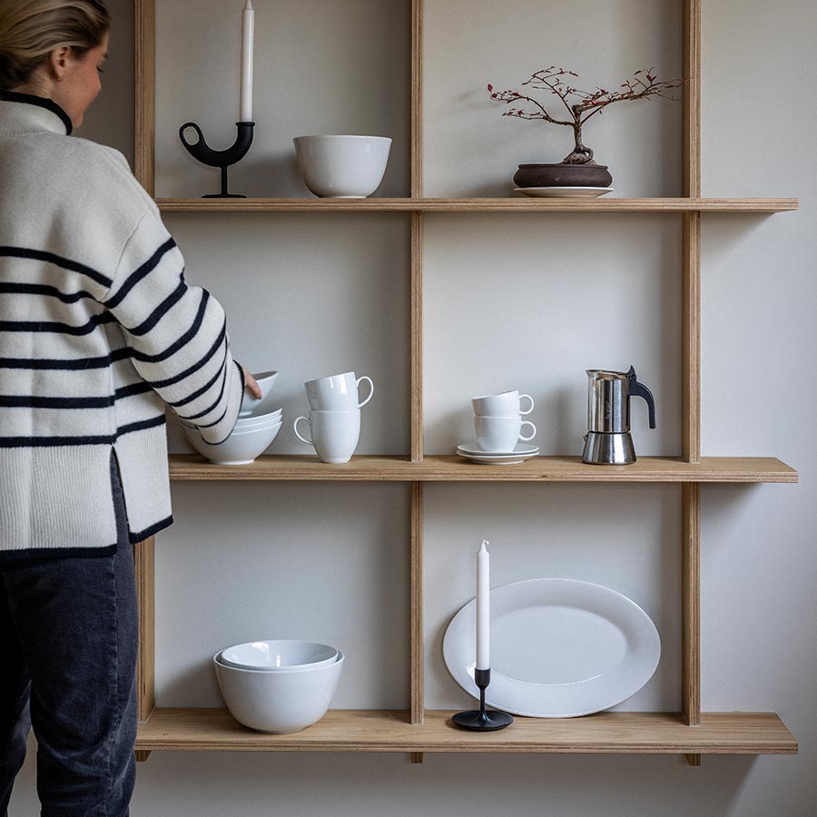 Porsgrunds Porselænsfabrik Sense Ovalt Fat 39cm