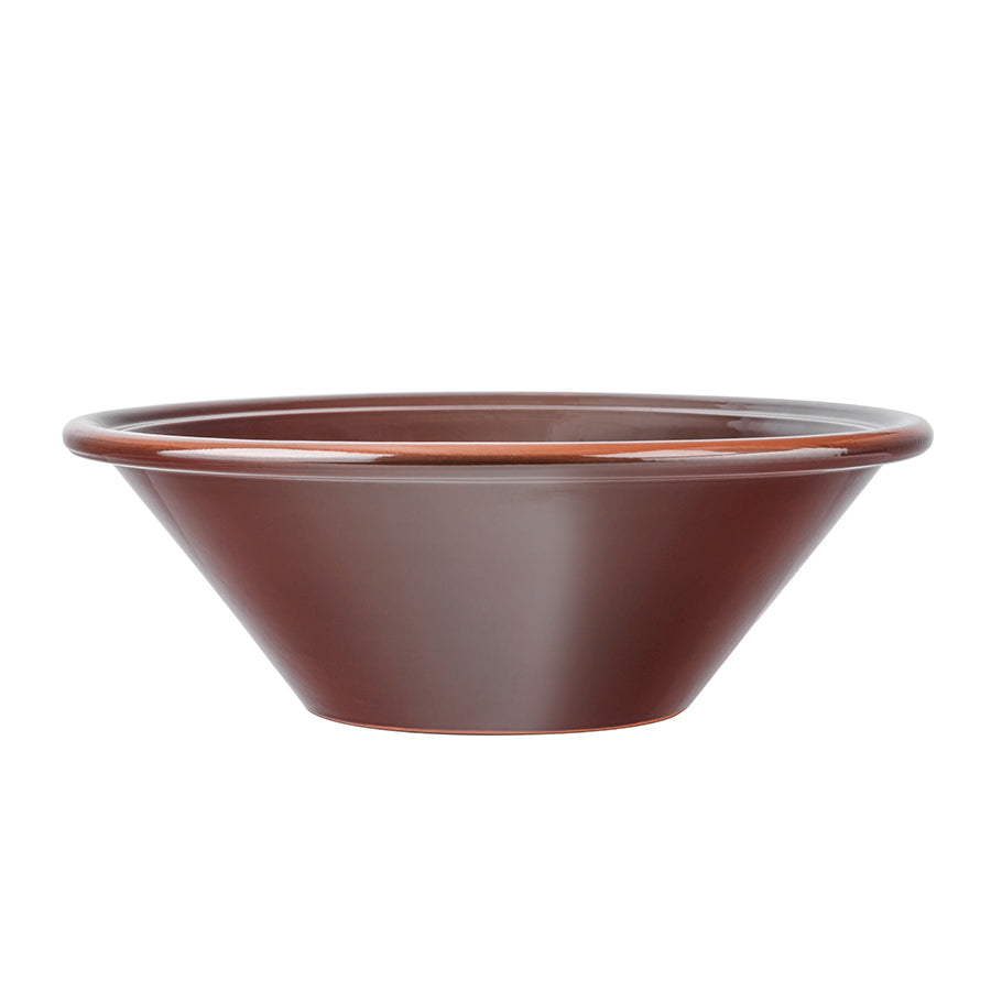 Porsgrunds Porselænsfabrik Bolle 30,5cm Bordeaux