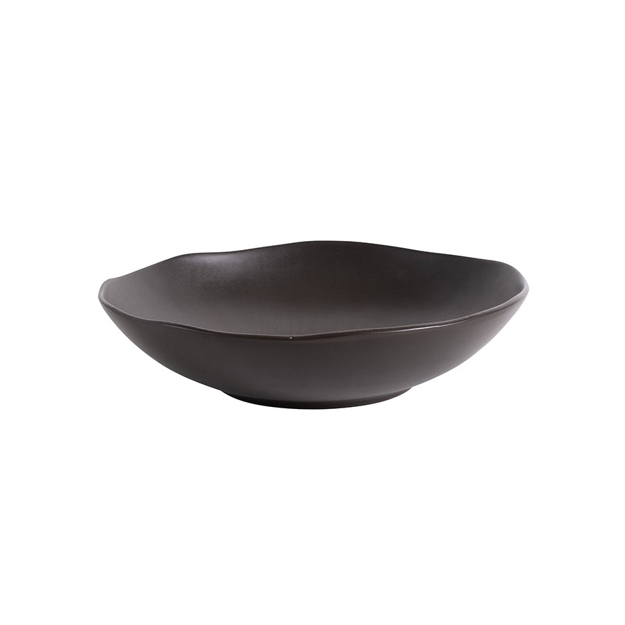 Porsgrunds Porselænsfabrik Natur Dyp Tallerken 16cm Matt Sort