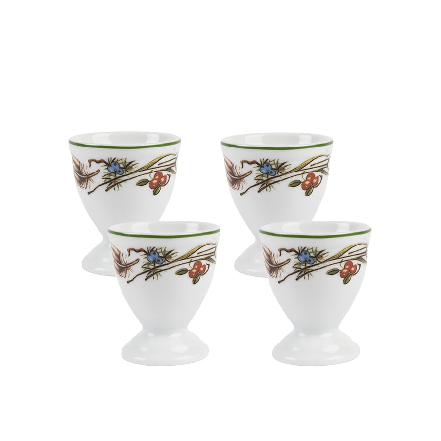 Porsgrunds Porselænsfabrik Fauna Eggeglass 4pk