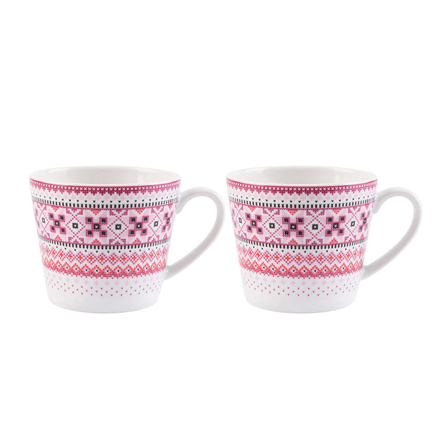 Porsgrunds Porselænsfabrik Ingrid Krus 40cl Rosa 2pk