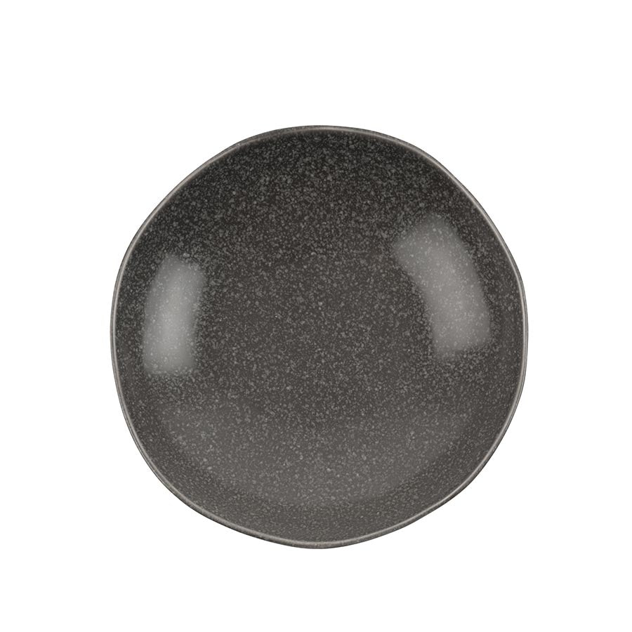 Porsgrunds Porselænsfabrik Natur Dyp Tallerken 24cm Mørk Granitt