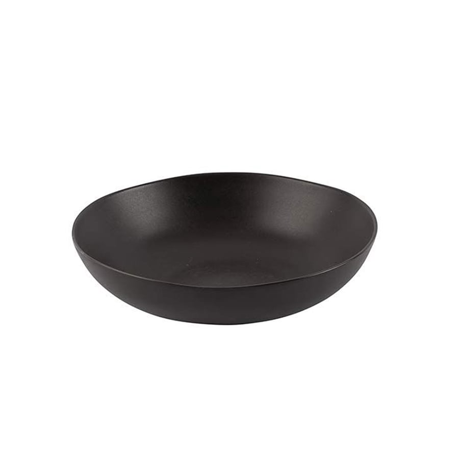 Porsgrunds Porselænsfabrik Natur Dyp Tallerken 21cm Matt Sort