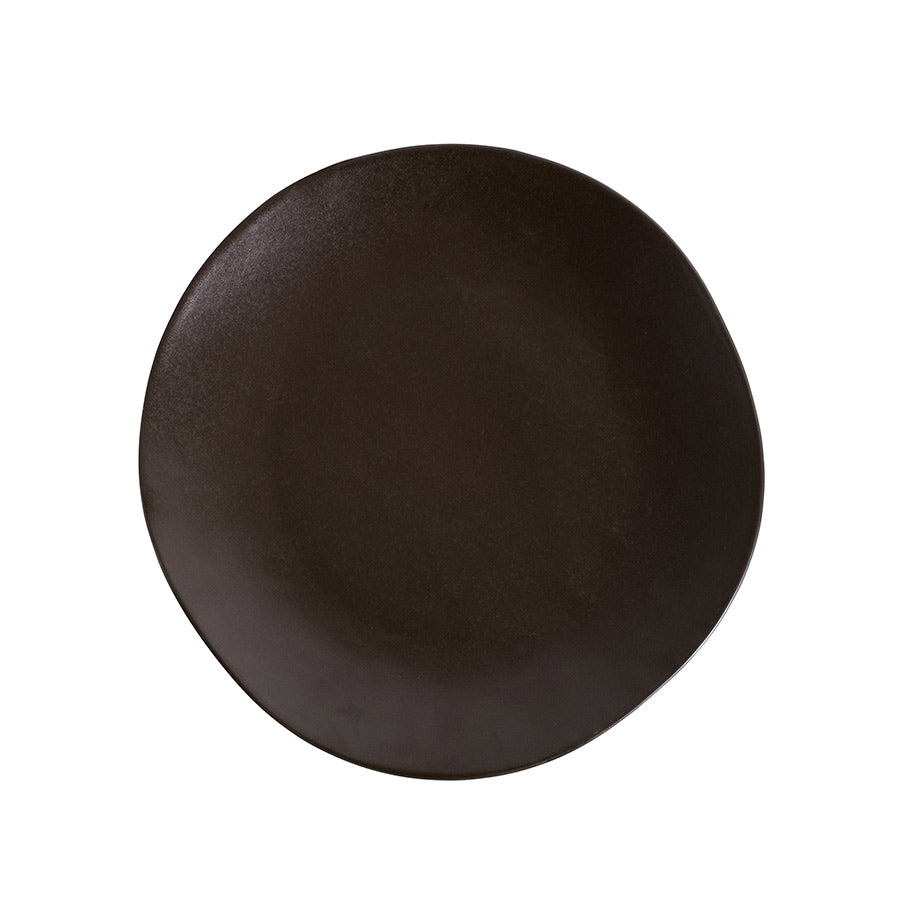 Porsgrunds Porselænsfabrik Natur Tallerken 26cm Matt Sort