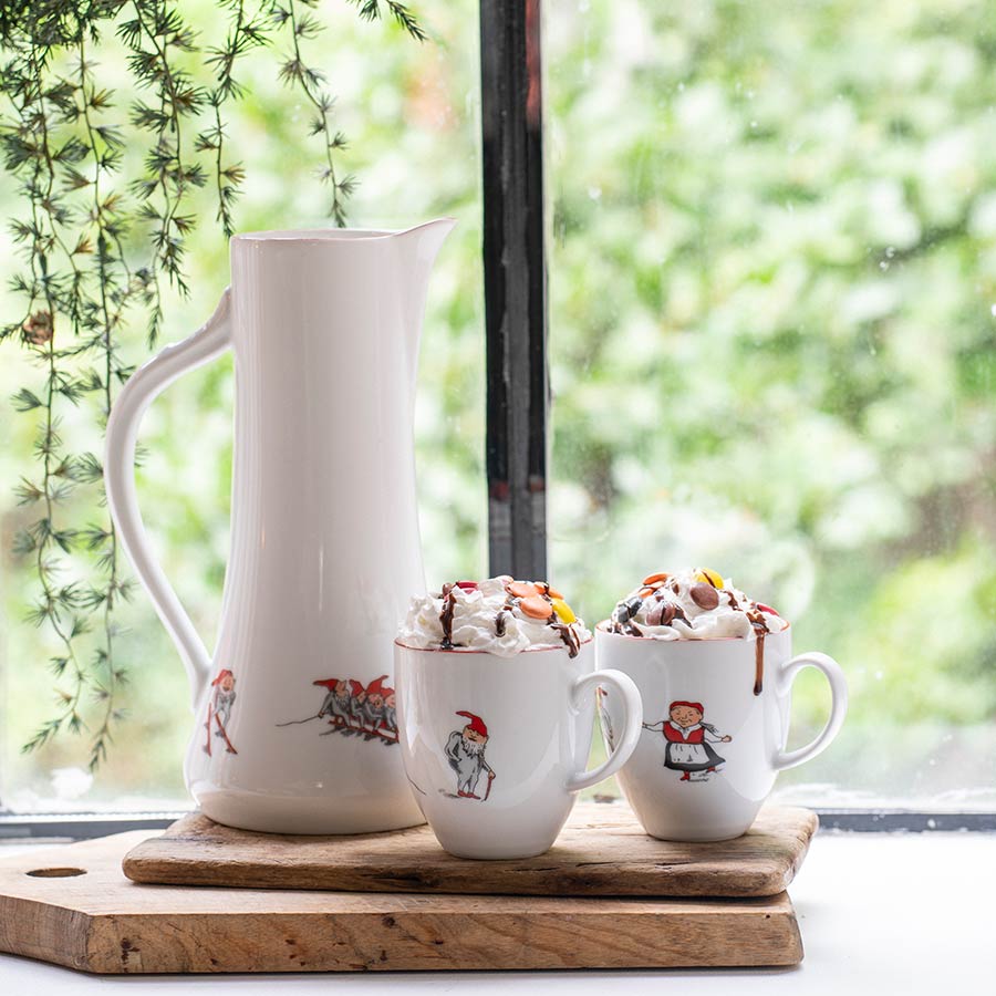 Porsgrunds Porselænsfabrik Nisseservise Mugge 1,5 L