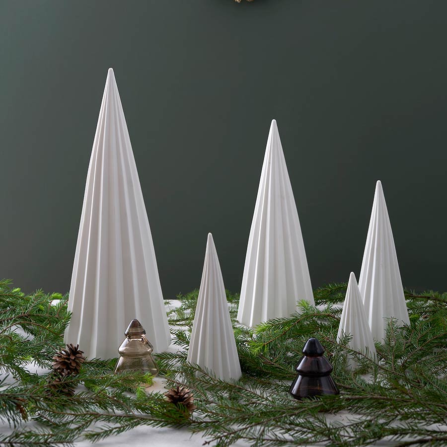Porsgrunds Porselænsfabrik Nordic Winter Tre 40cm Porselen