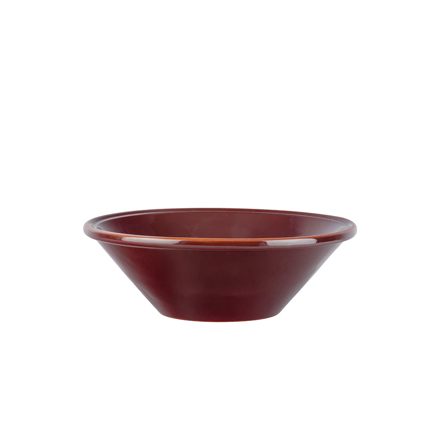 Porsgrunds Porselænsfabrik Terra Bolle 25cm Bordeaux