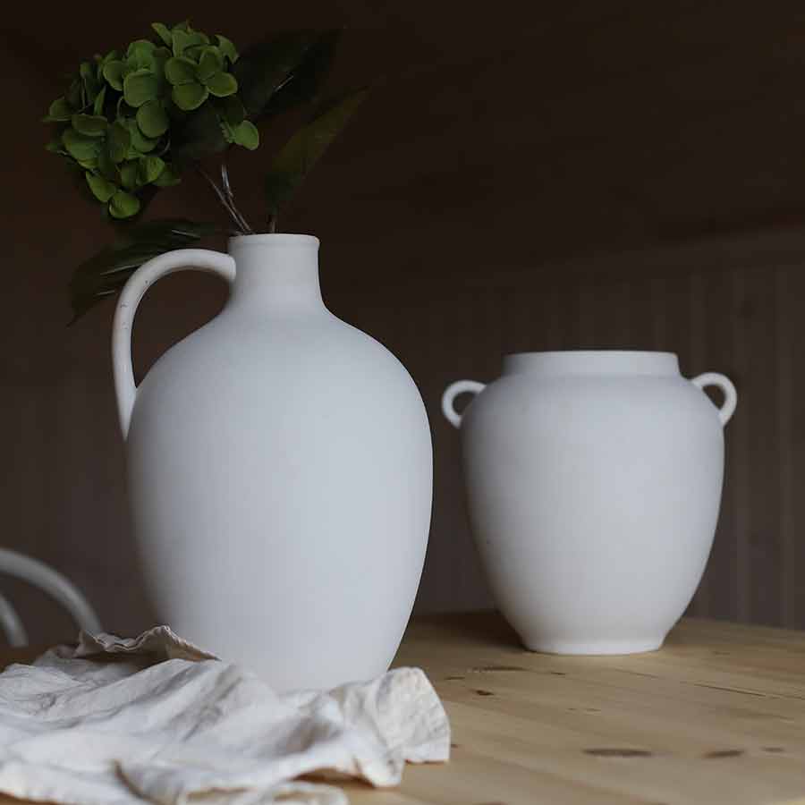 Porsgrunds Porselænsfabrik Cleo Vase Keramikk 34cm Beige