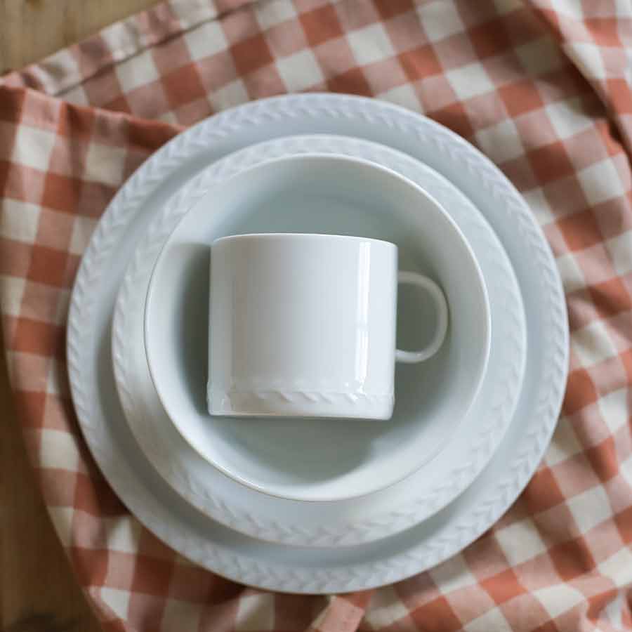 Porsgrunds Porselænsfabrik Pors Tallerken 26cm Hvit