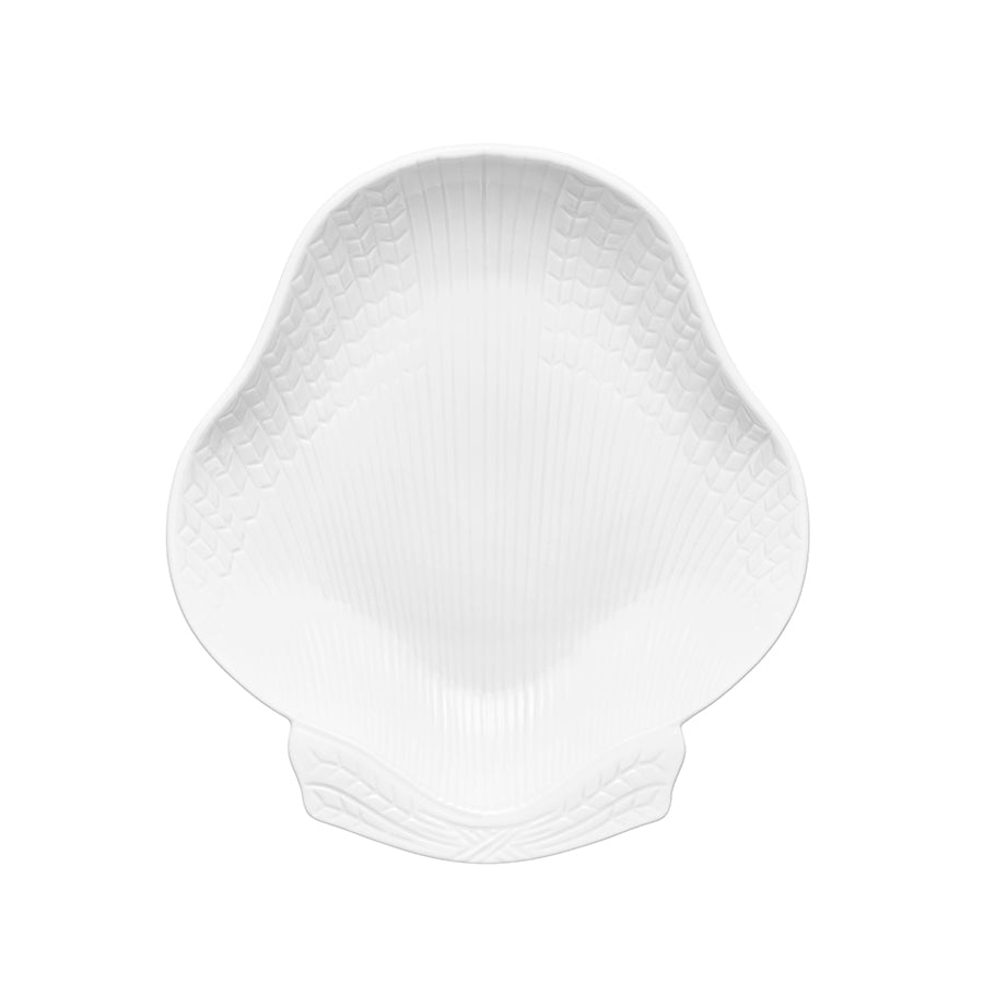 Rörstrand Swedish Grace Snø Fat Skjell 18x16cm