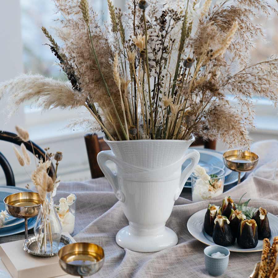 Rörstrand Swedish Grace Snø Vase 26cm