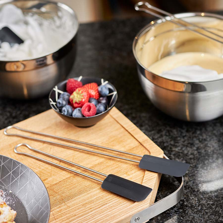 Rösle Slikkepott 20cm Rustfritt Stål Sort