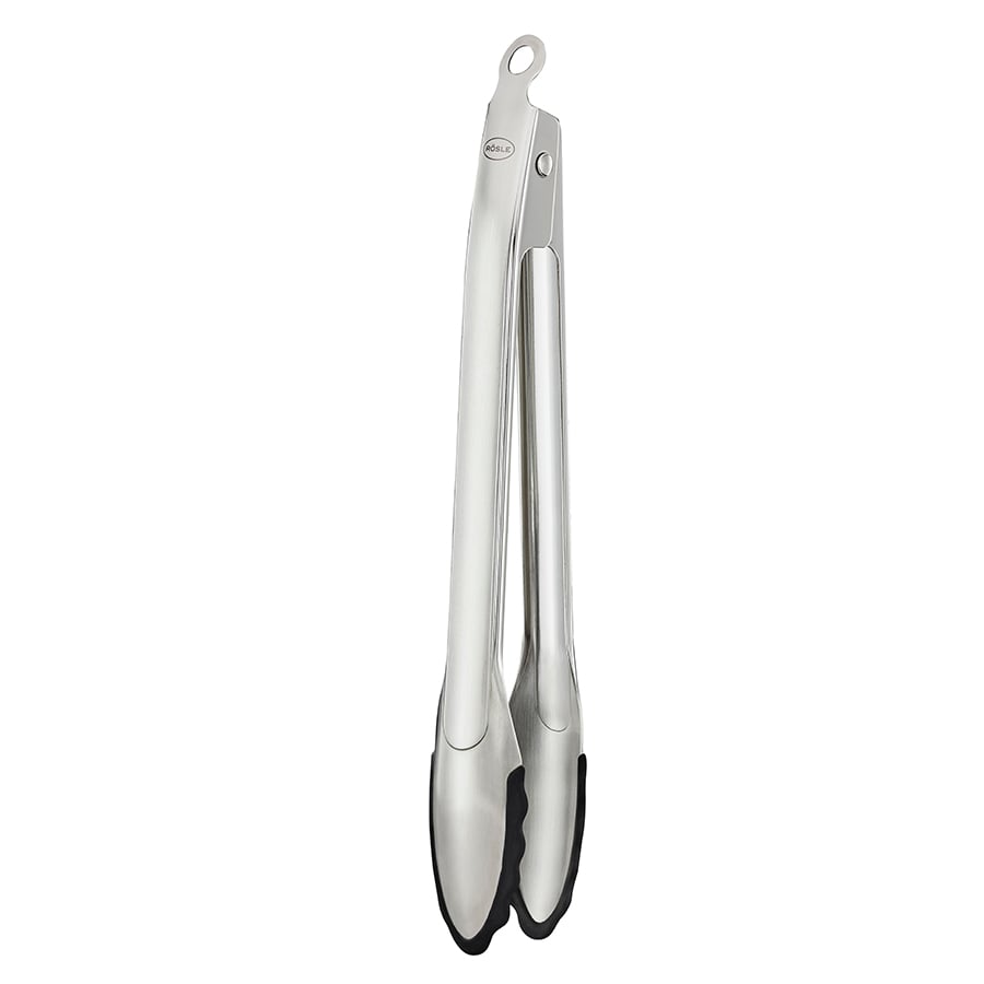 Rösle Tang Med Silikon Låsbar 23cm Rustfritt Stål