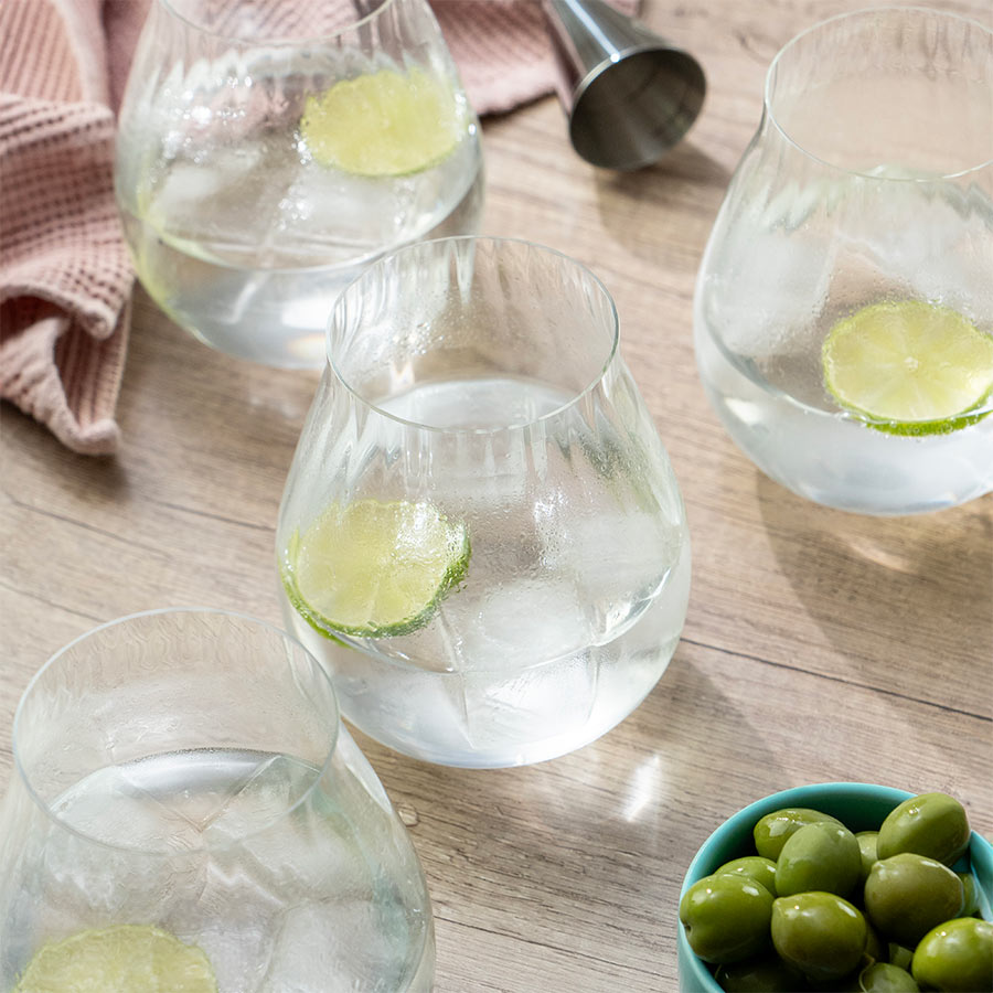 Gin Glass Optic 4stk