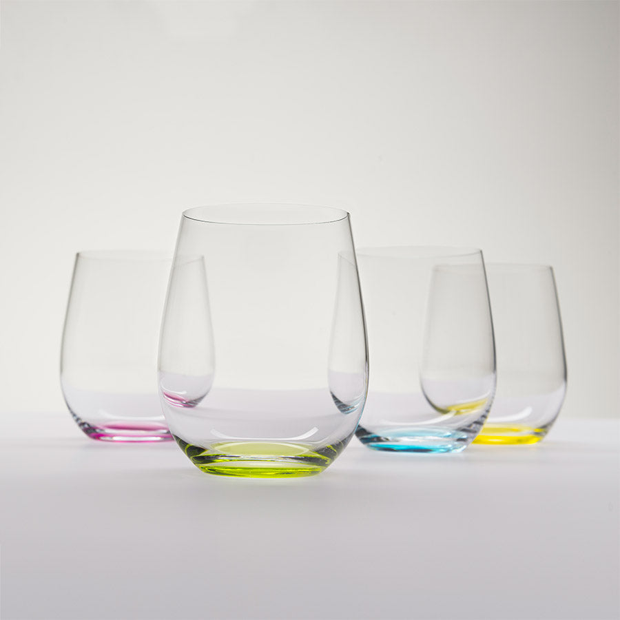 Happy O Glass Farget Bunn 4pk