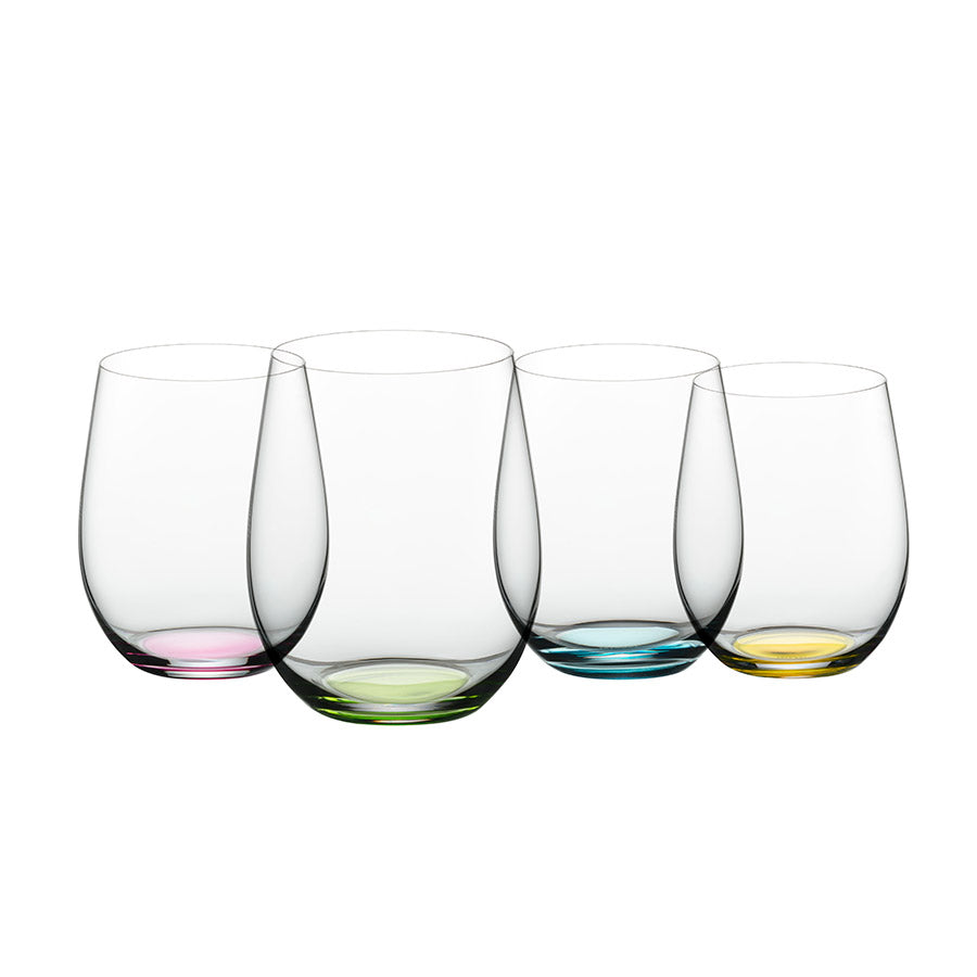 Happy O Glass Farget Bunn 4pk