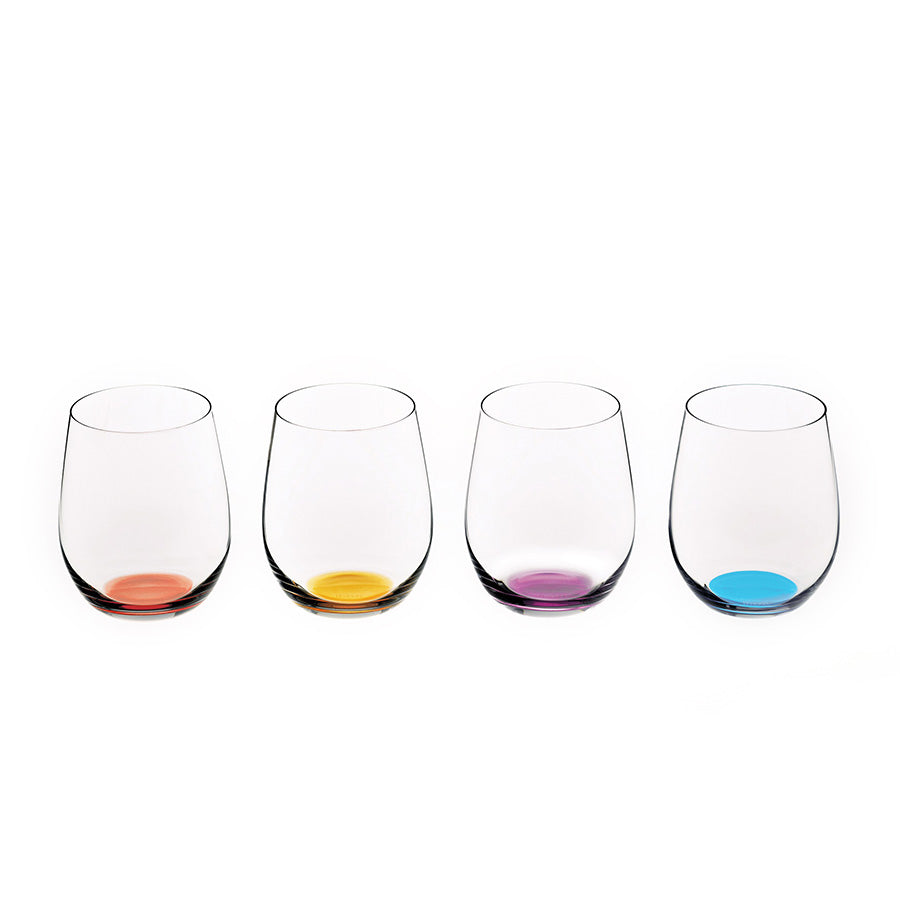 Riedel O-Serie Happy VOL2 Farget Bunn 4pk