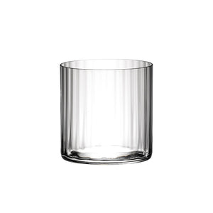 Elegant Riedel O-Serie vannglass med optisk effekt, perfekt for servering av vann og drinker.