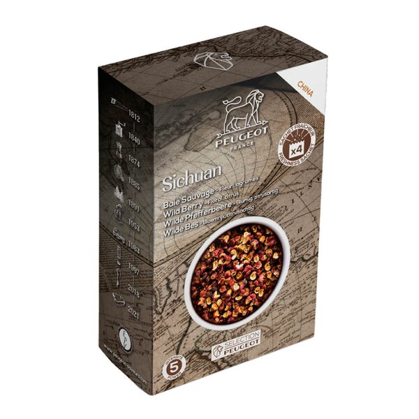 PEUGEOT SICHUAN RØD PEPPER 40G