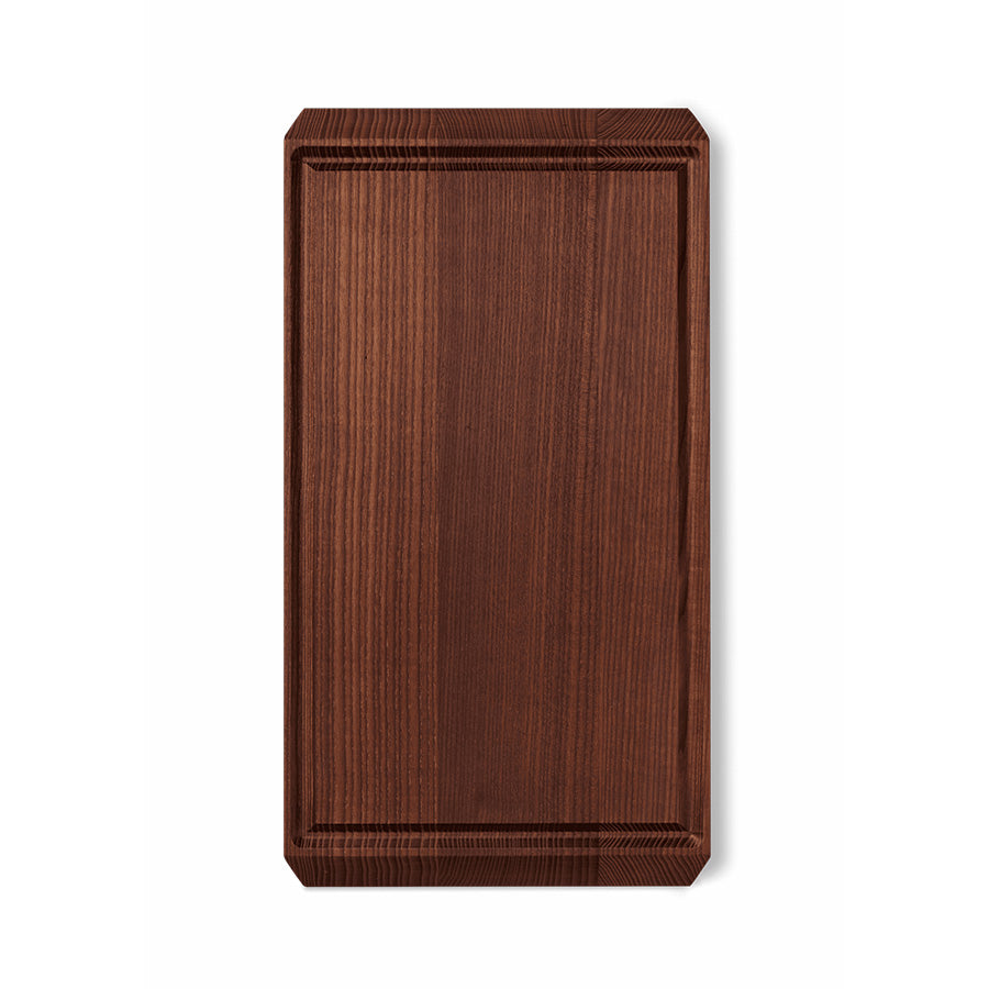 Rosendahl Rå skjærebrett i thermo ask, størrelse 51x28 cm, med elegant design og robuste detaljer