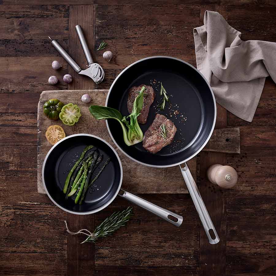 Elegance Keramisk Stekepannesett 20+28cm Non-Stick