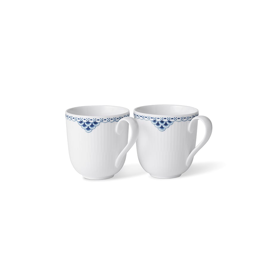 Royal Copenhagen Prinsesse Blå Krus 37cl 2pk