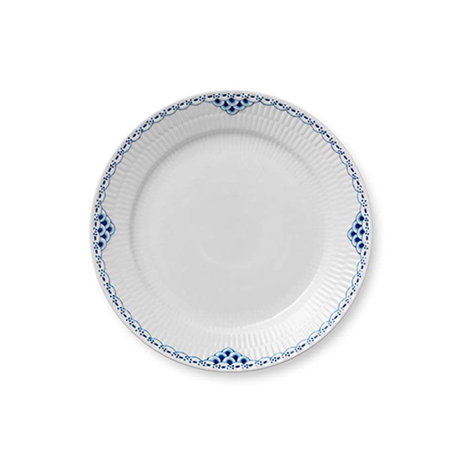 Royal Copenhagen Prinsesse Blå Tallerken 25 cm