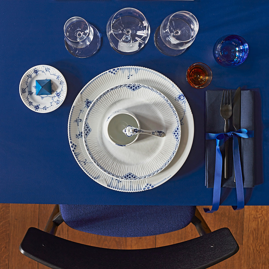 Royal Copenhagen Prinsesse Blå Tallerken 25 cm